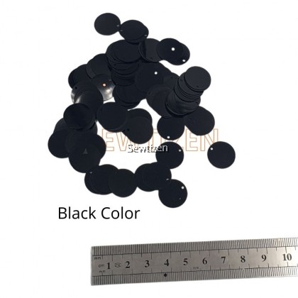 16mm Circle Loose Flat Sequin Beads Metallic Color - 5 gram
